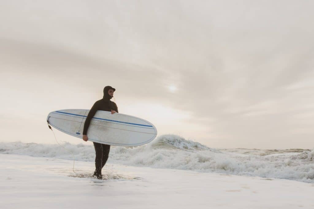 Hvide Sande Surfen in der Nordsee