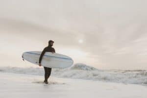 Hvide Sande Surfen in der Nordsee