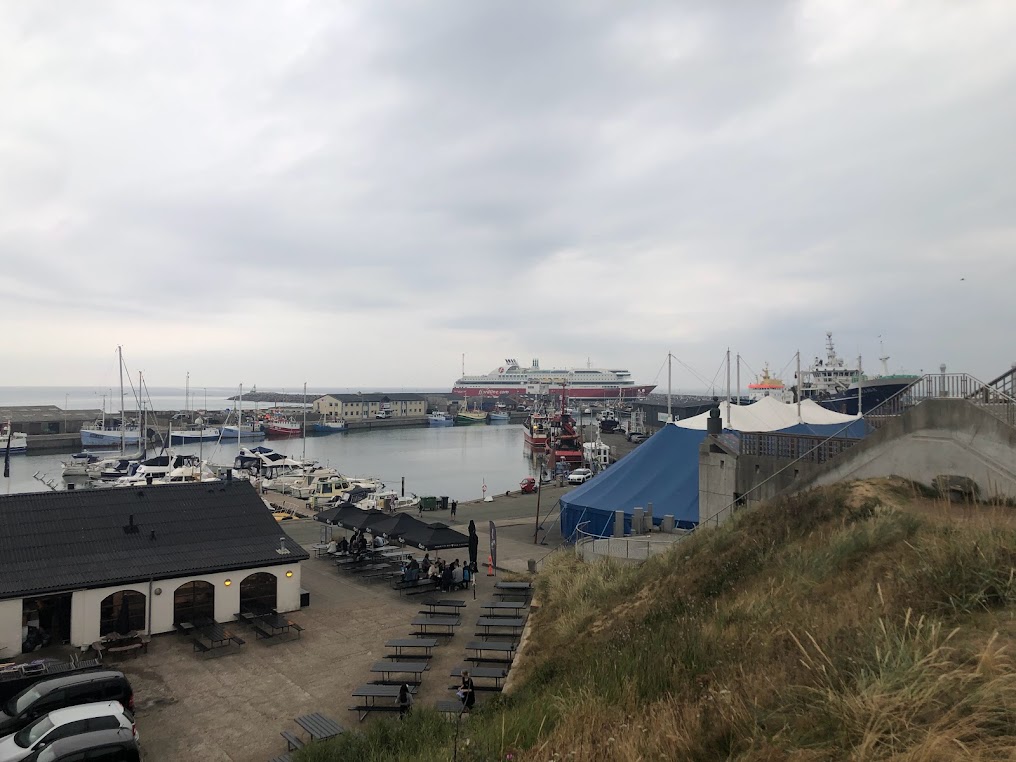 Der Hafen von Hirtshals