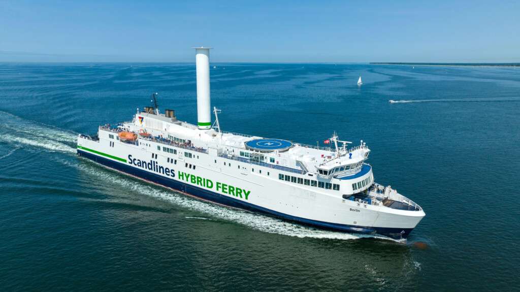 Sandlines Fähre Gedser