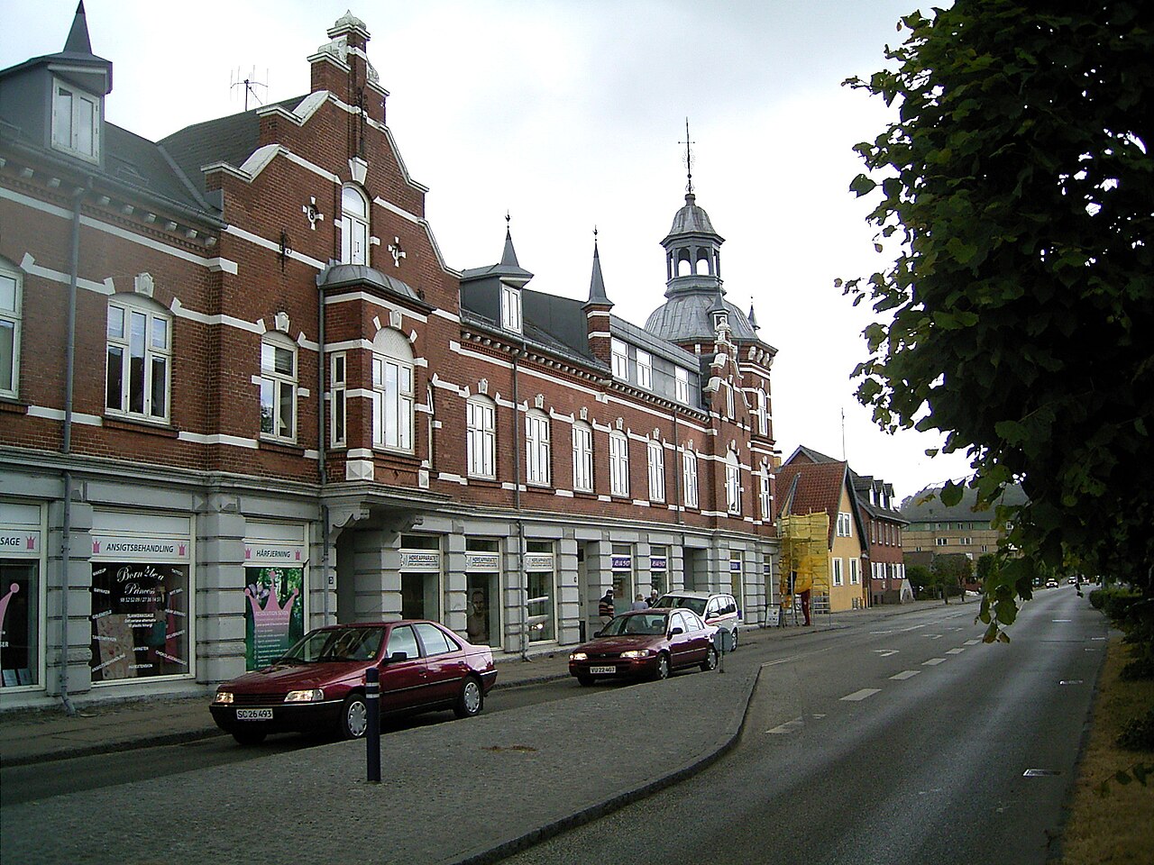 Altstadtgasse in Hobro
