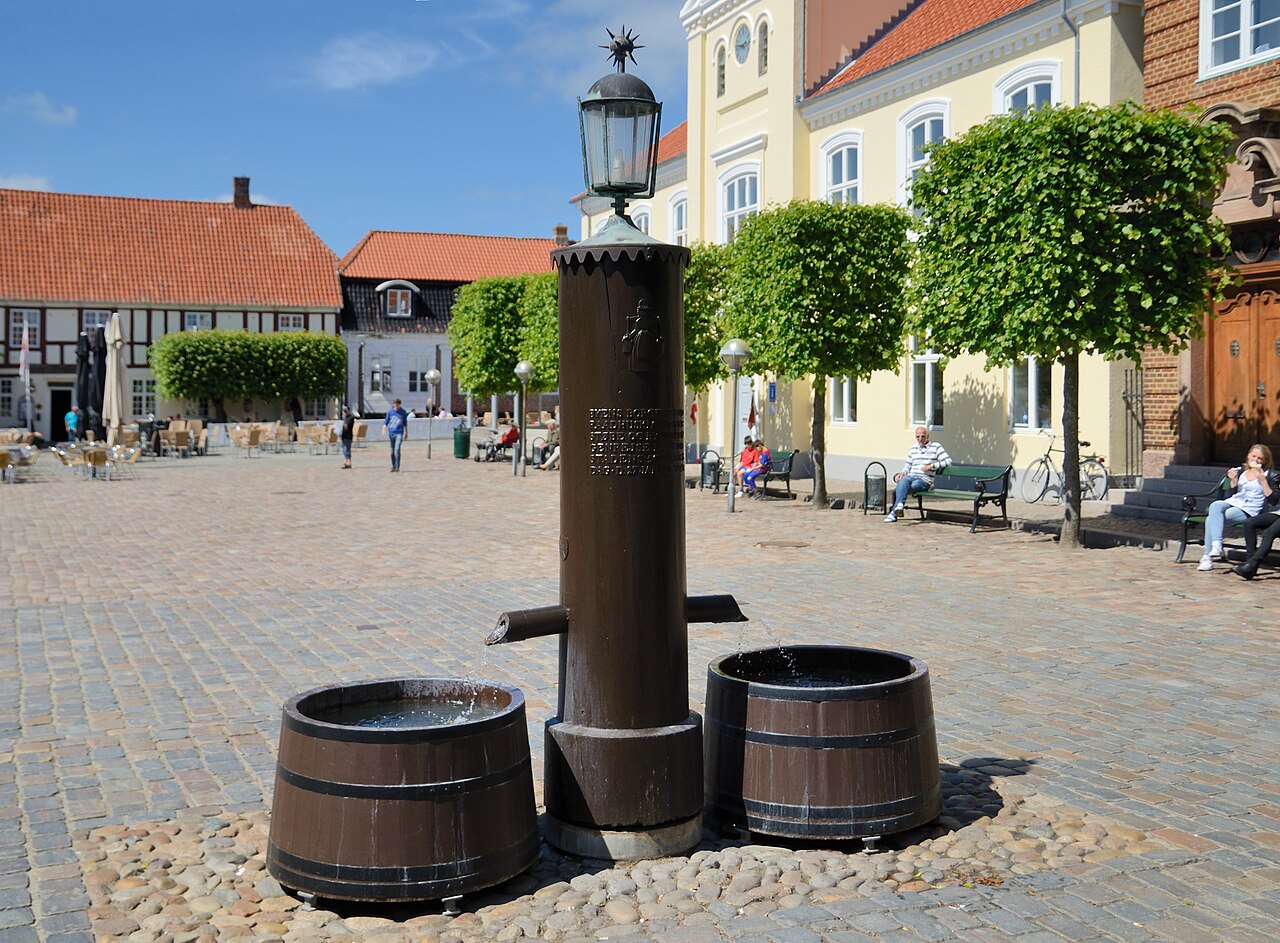 Torvet in Ringkøbing